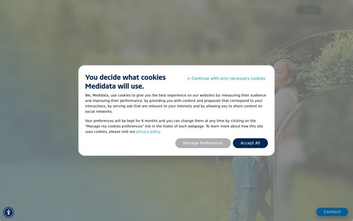 Screenshot of medidata.us