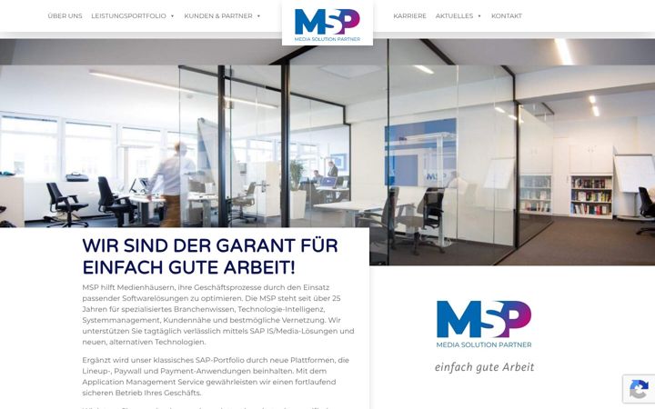 Screenshot of medien-systempartner.de