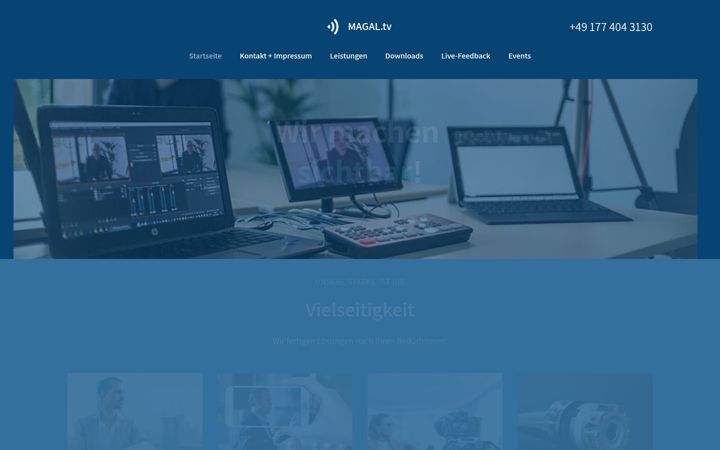 Screenshot of medienagentur-albrecht.yolasite.com