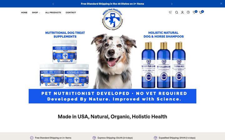 Screenshot of mediipet.com