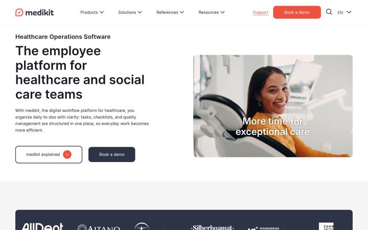 Screenshot of medikit.net