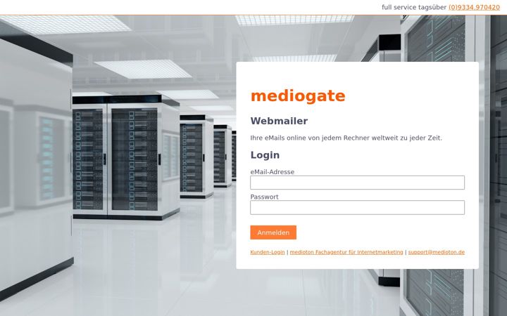Screenshot of mediogate.de