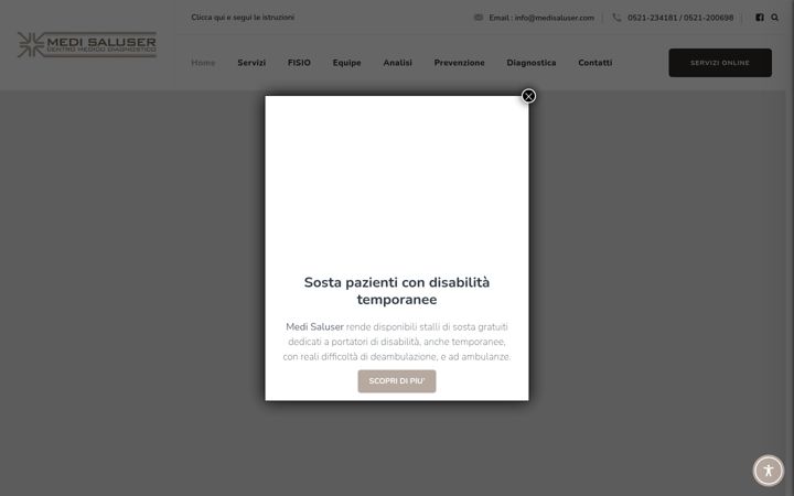 Screenshot of medisaluser.com