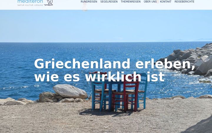 Screenshot of mediteron.com