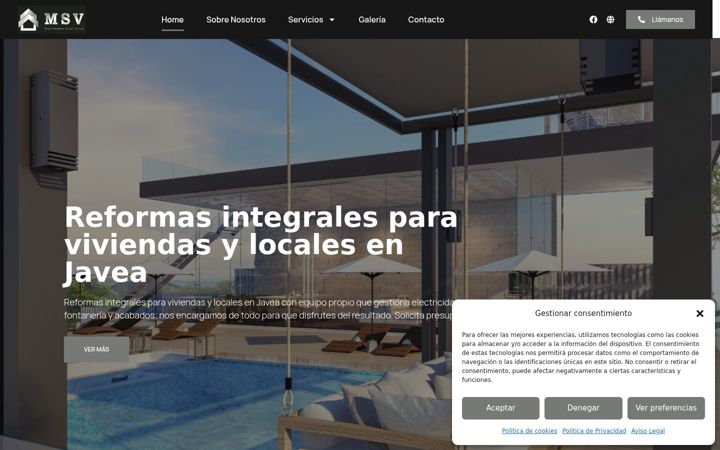 Screenshot of mediterraneanselectvillas.com