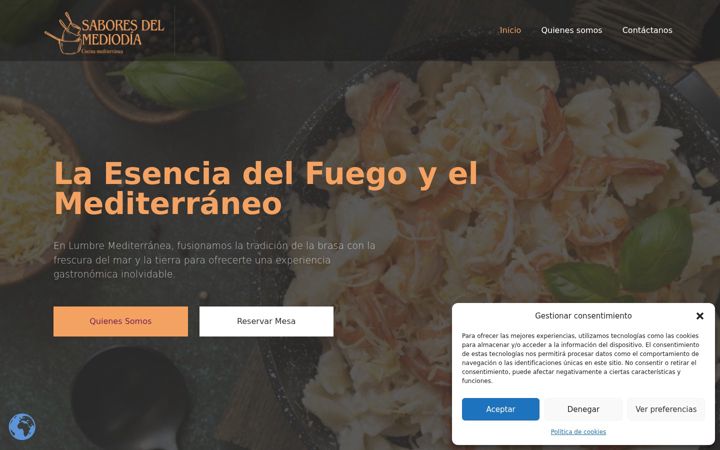 Screenshot of mediterraneochamartin.com