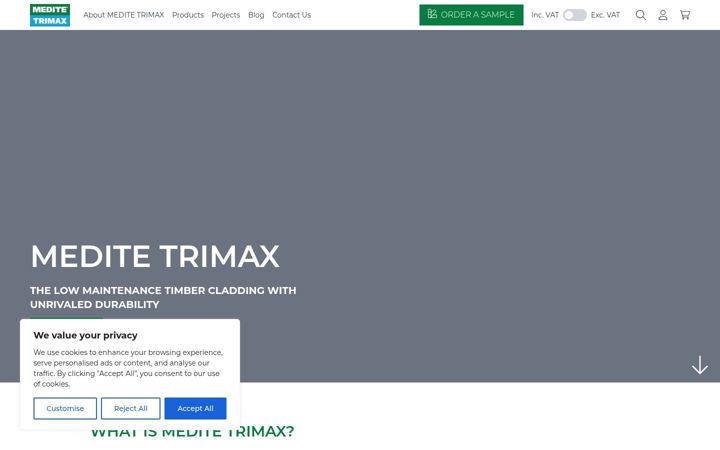 Screenshot of meditetrimax.com