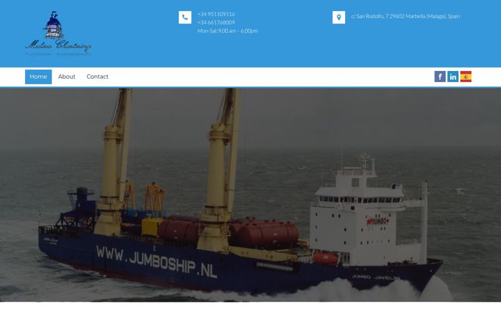 Screenshot of medivachartering.com