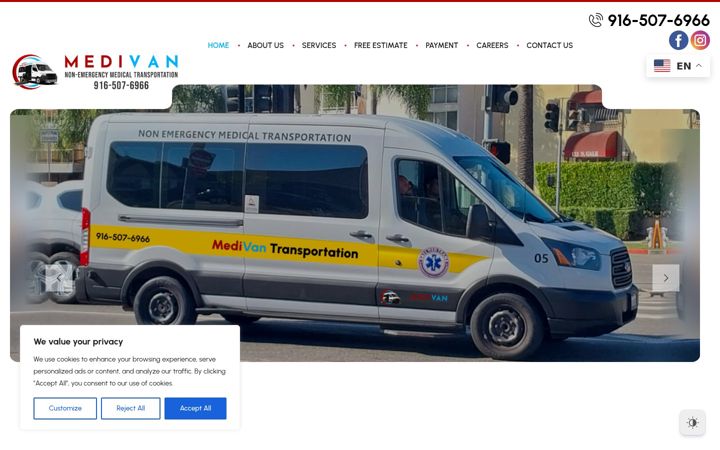 Screenshot of medivantr.com