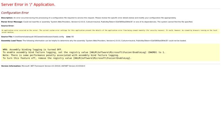 Screenshot of medixsearch.com