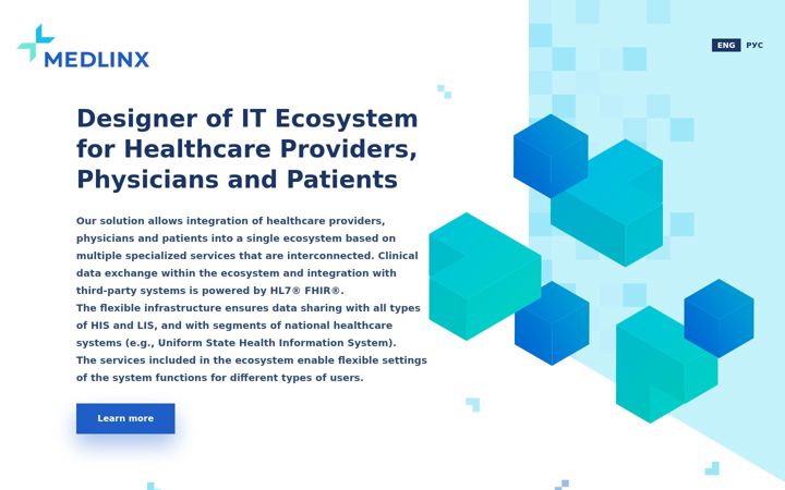 Screenshot of medlinx.online