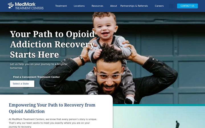 Screenshot of medmark.com