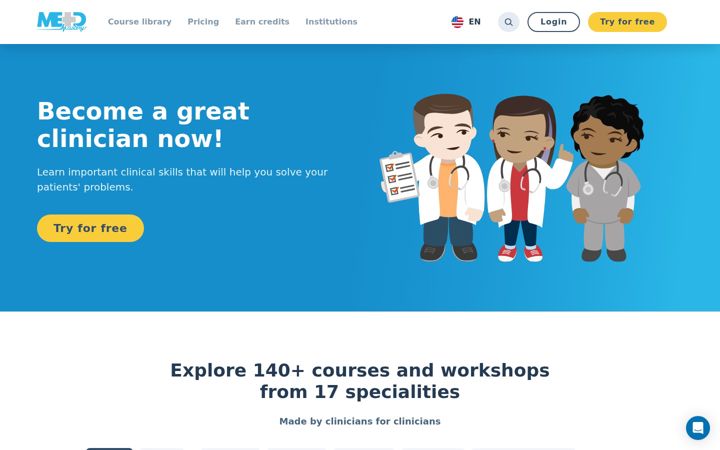 Screenshot of medmastery.com