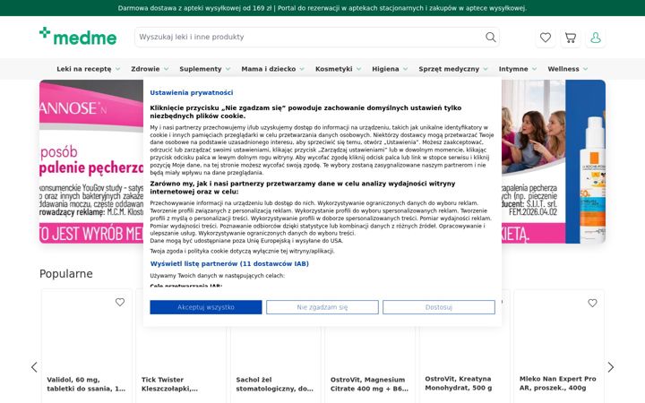 Screenshot of medme.pl