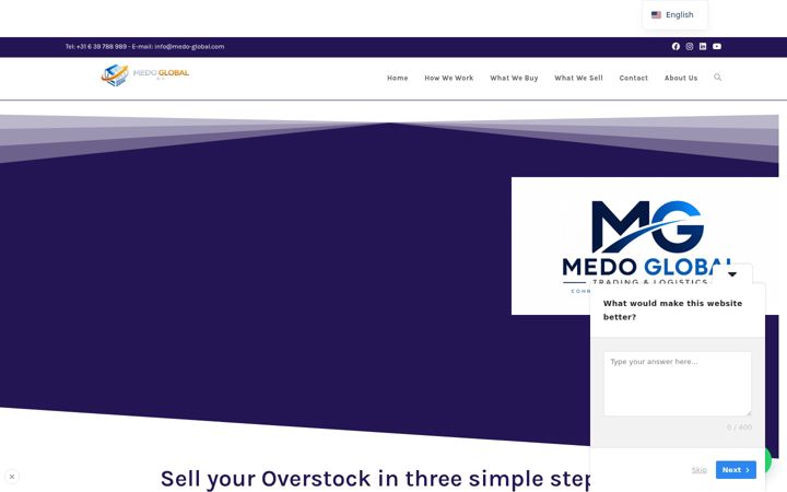 Screenshot of medo-b2b.net
