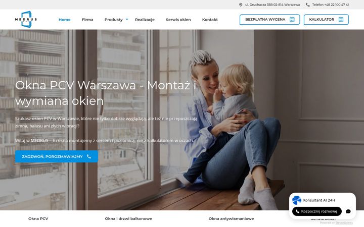 Screenshot of medrus.pl