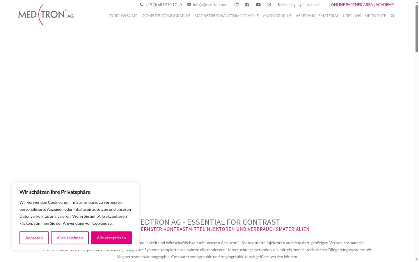 Screenshot tal-banner tal-kunsens muri qabel kwalunkwe interazzjoni
