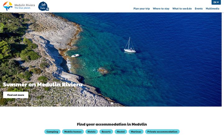 Screenshot of medulinriviera.info
