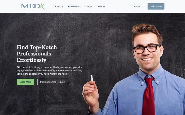 Screenshot of medxcorp.com