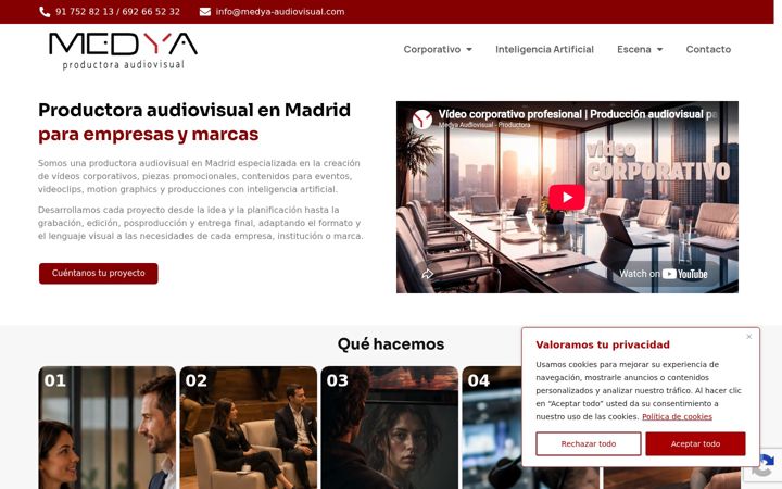 Screenshot of medya-audiovisual.com