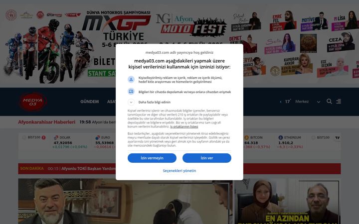 Screenshot of medya03.com