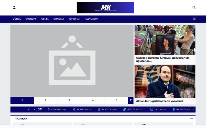 Screenshot of medyakoridoru.com