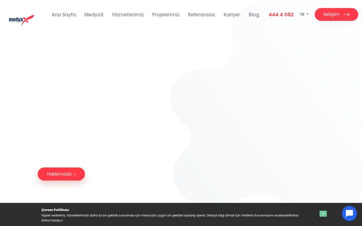 Screenshot of medyax.com