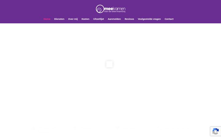 Screenshot του meekramen.nl
