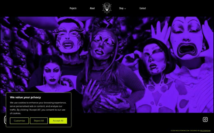 Screenshot of meelpomene.com