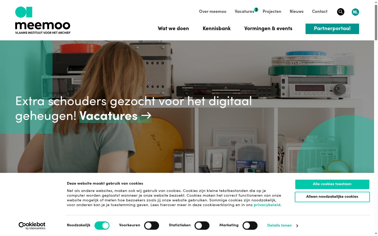 Sutikimo reklamjuostės, rodytos prieš bet kokią sąveiką, ekrano kopija