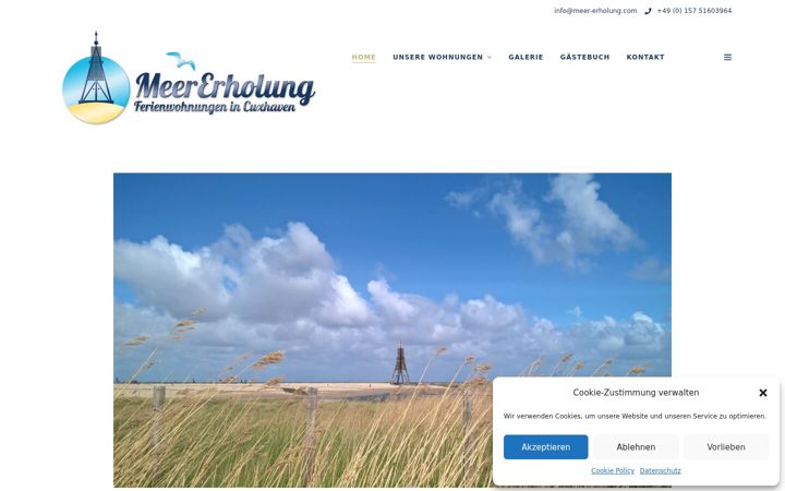 Screenshot of meer-erholung.com