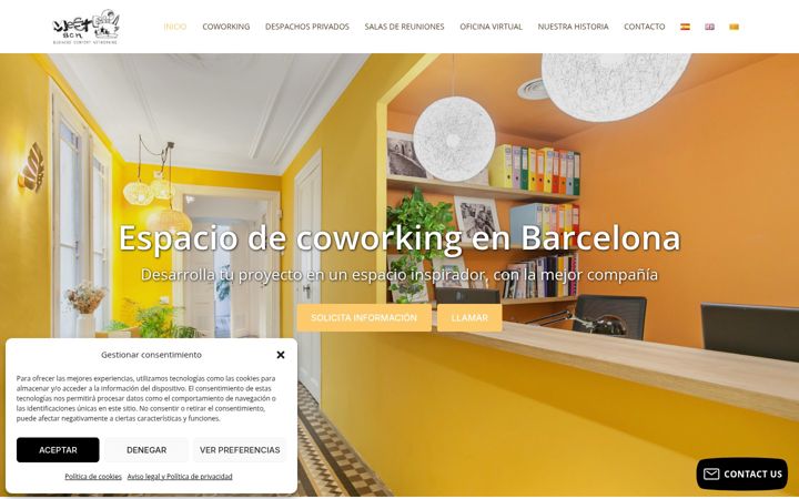 Screenshot of meetbcn.com