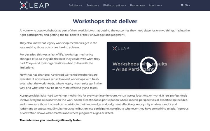 Screenshot of meetingsphere.com
