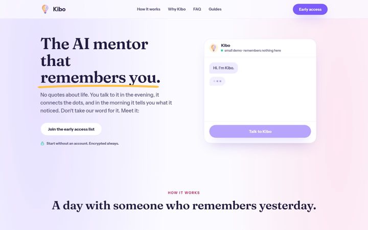Screenshot of meetkibo.com