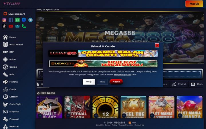 Screenshot of mega388.it.com