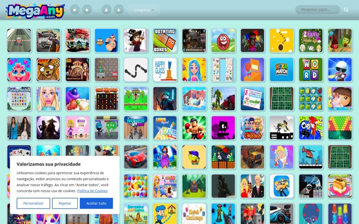 Screenshot of megaany.com