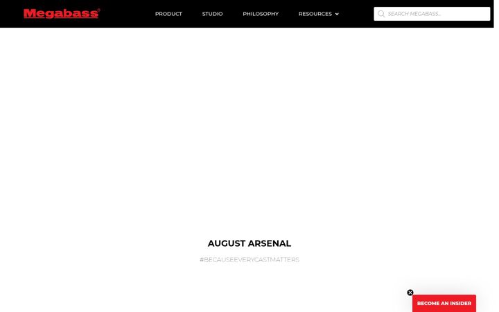Screenshot of megabassusa.com