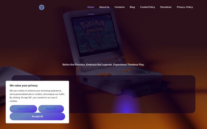 Screenshot of megadrivearena.com