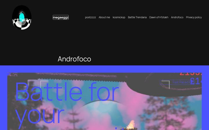 Screenshot of megaeggz.com