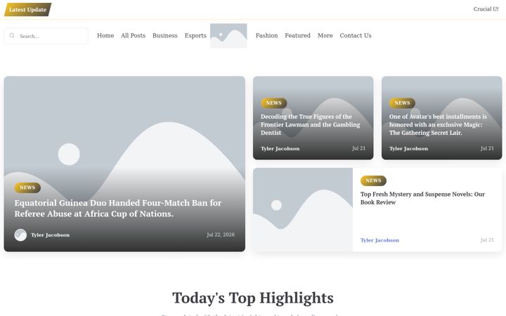 Screenshot of megagaminghub.com
