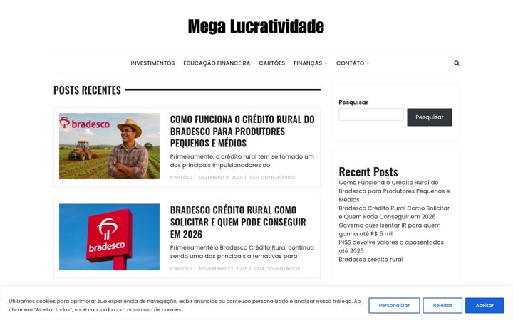 Screenshot of megalucratividade.com