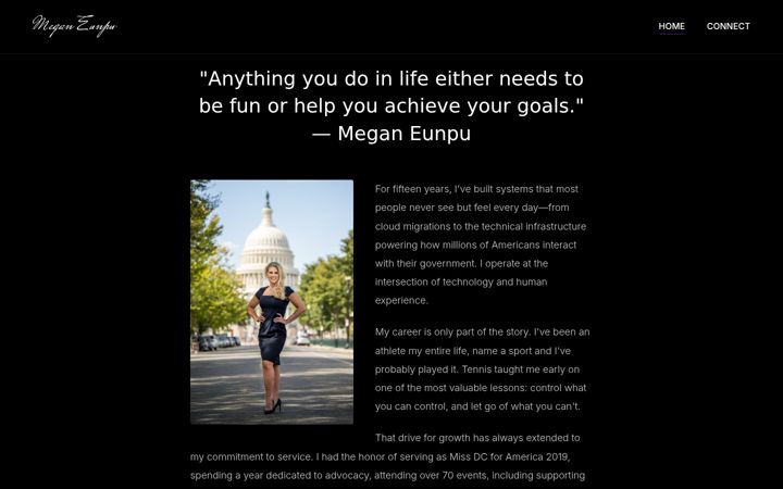 Screenshot of meganeunpu.com