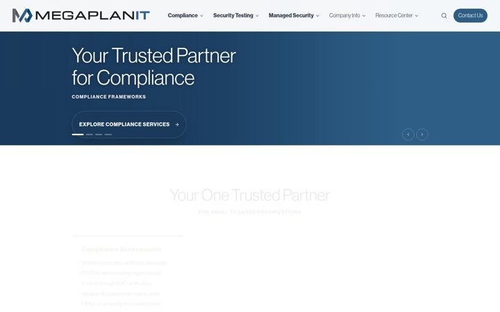 Screenshot of megaplanit.com