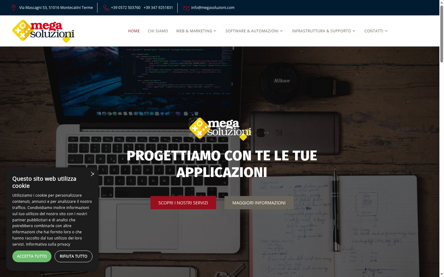 Sutikimo reklamjuostės, rodytos prieš bet kokią sąveiką, ekrano kopija
