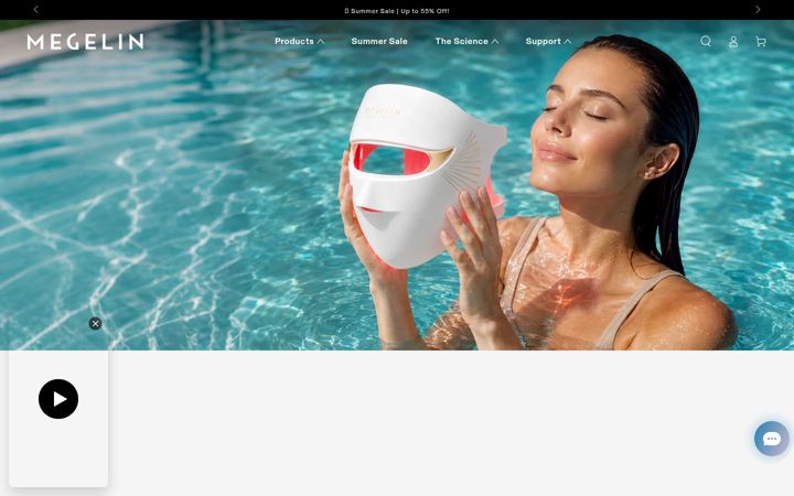 Screenshot of megelin.com