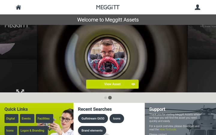 Screenshot of meggittassets.com