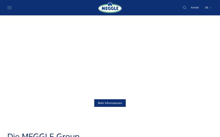Screenshot of meggle-group.com