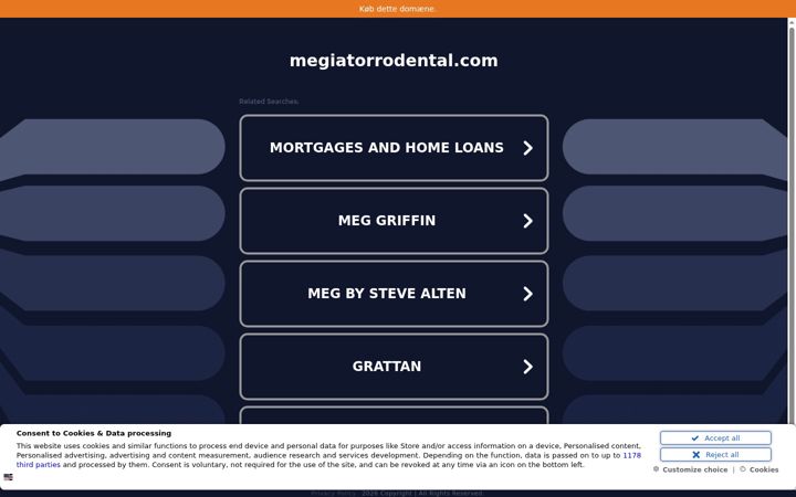 Screenshot of megiatorrodental.com