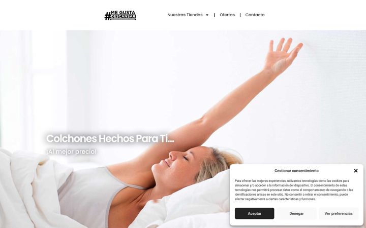Screenshot of megustadescansar.com