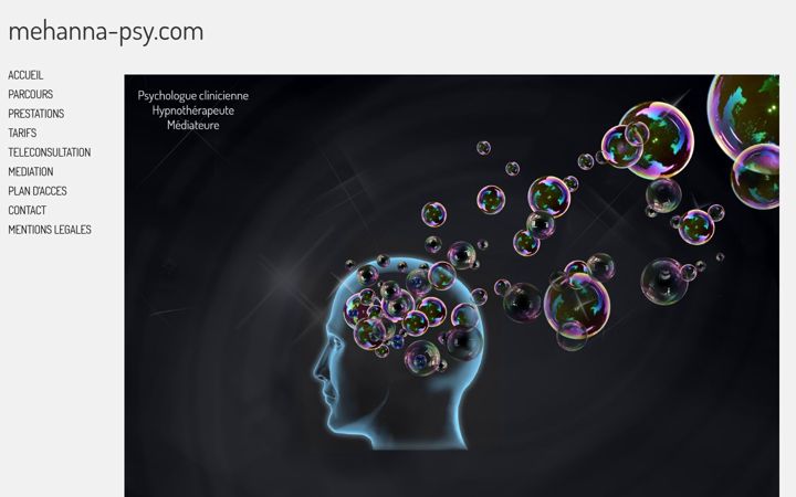 Screenshot of mehanna-psy.com